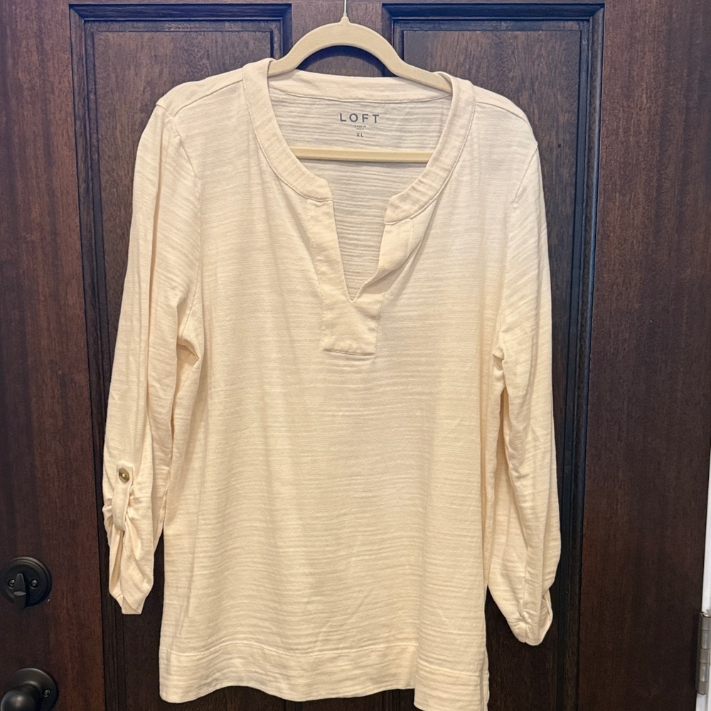 LOFT Cream Women's Tunic